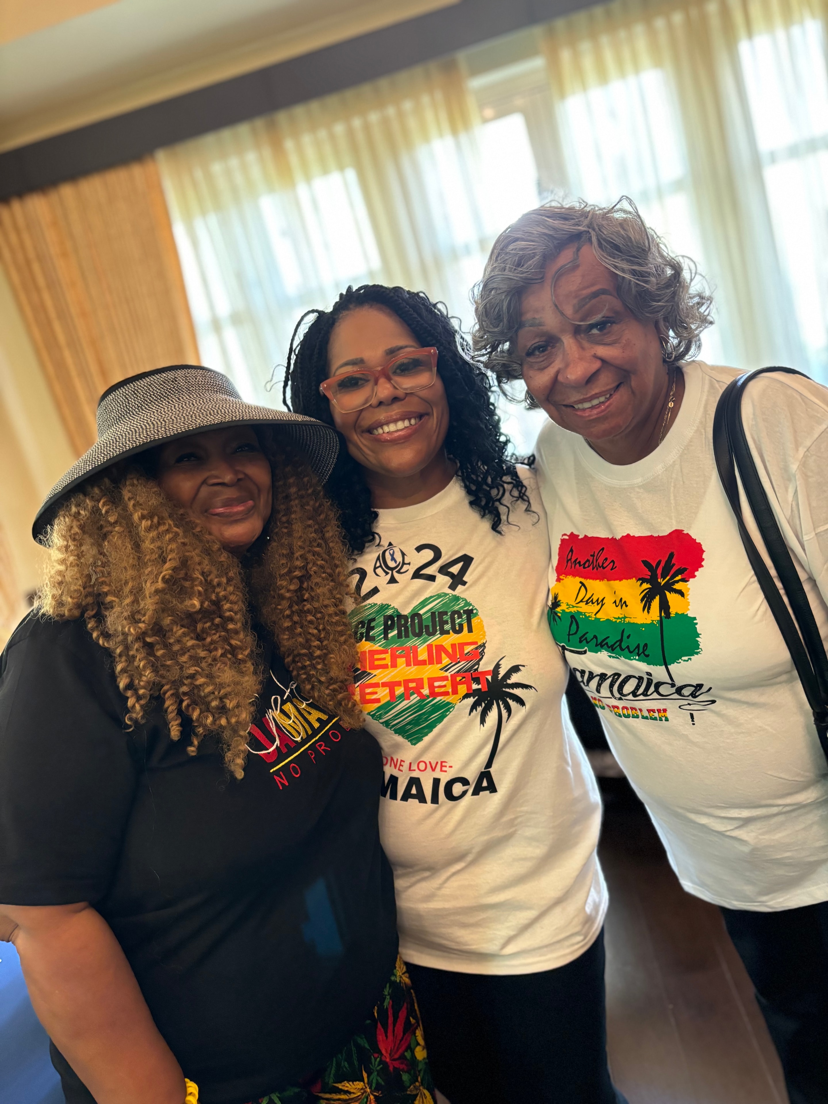 ACE Project participants at the Healing Retreat in Jamaica